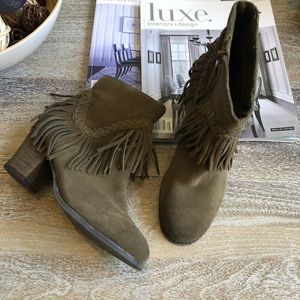 Sbicca Vintage Collection Patience Fringe Bootie